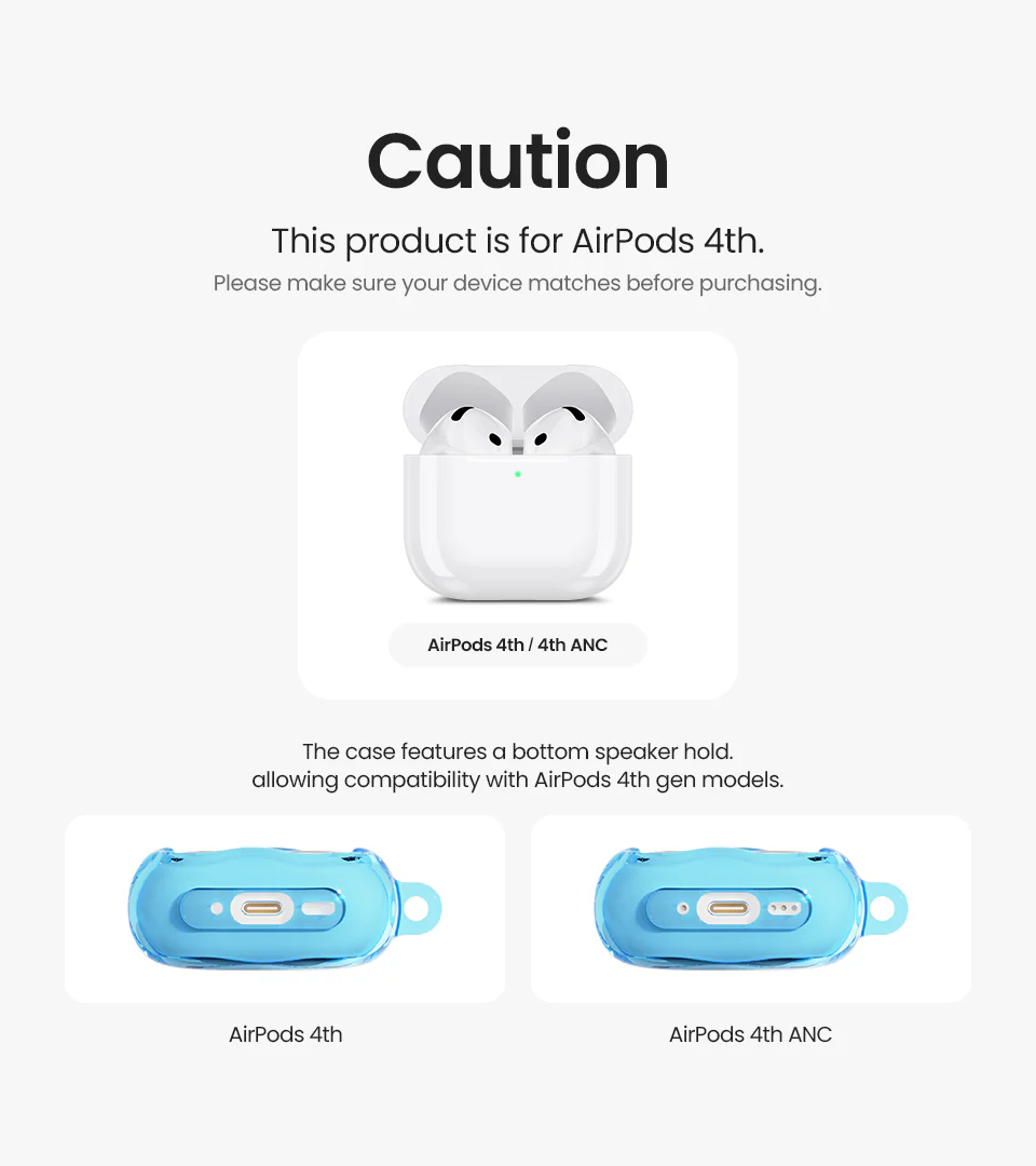 BeBling 2 <b>AirPods 4 (Clear) </b> - Image 8