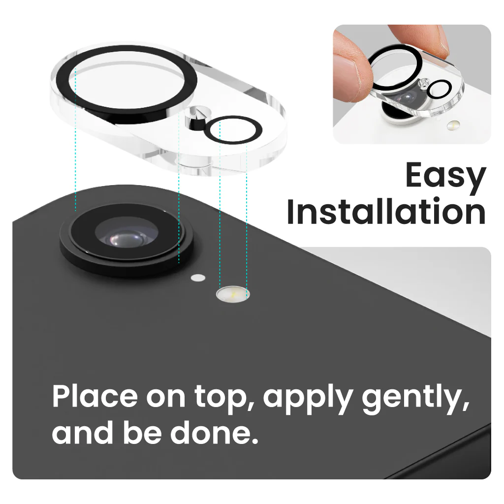 Camera Lens Protector <b>iPhone 17e / 16e</b> - Image 3