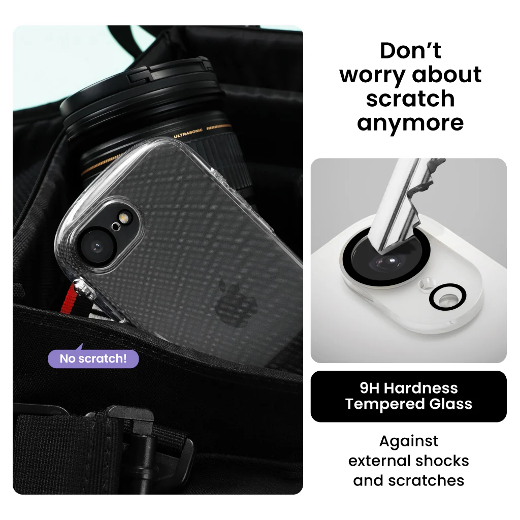 Camera Lens Protector <b>iPhone 17e / 16e</b> - Image 5