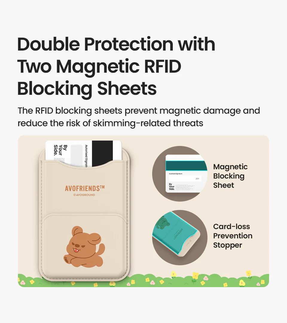 iFace x AVOFRIENDS MagSynq Card Wallet - Image 8