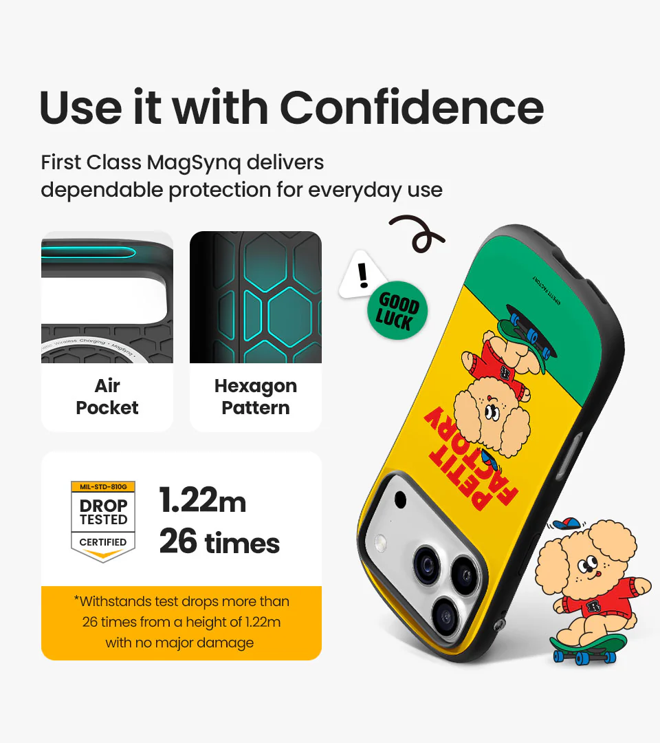iFace x PETIT FACTORY First Class MagSynq <b> iPhone 17 Pro</b> - Image 8