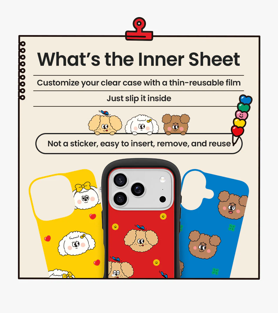 iFace x PETIT FACTORY Inner Sheet <b> iPhone 17</b> - Image 6