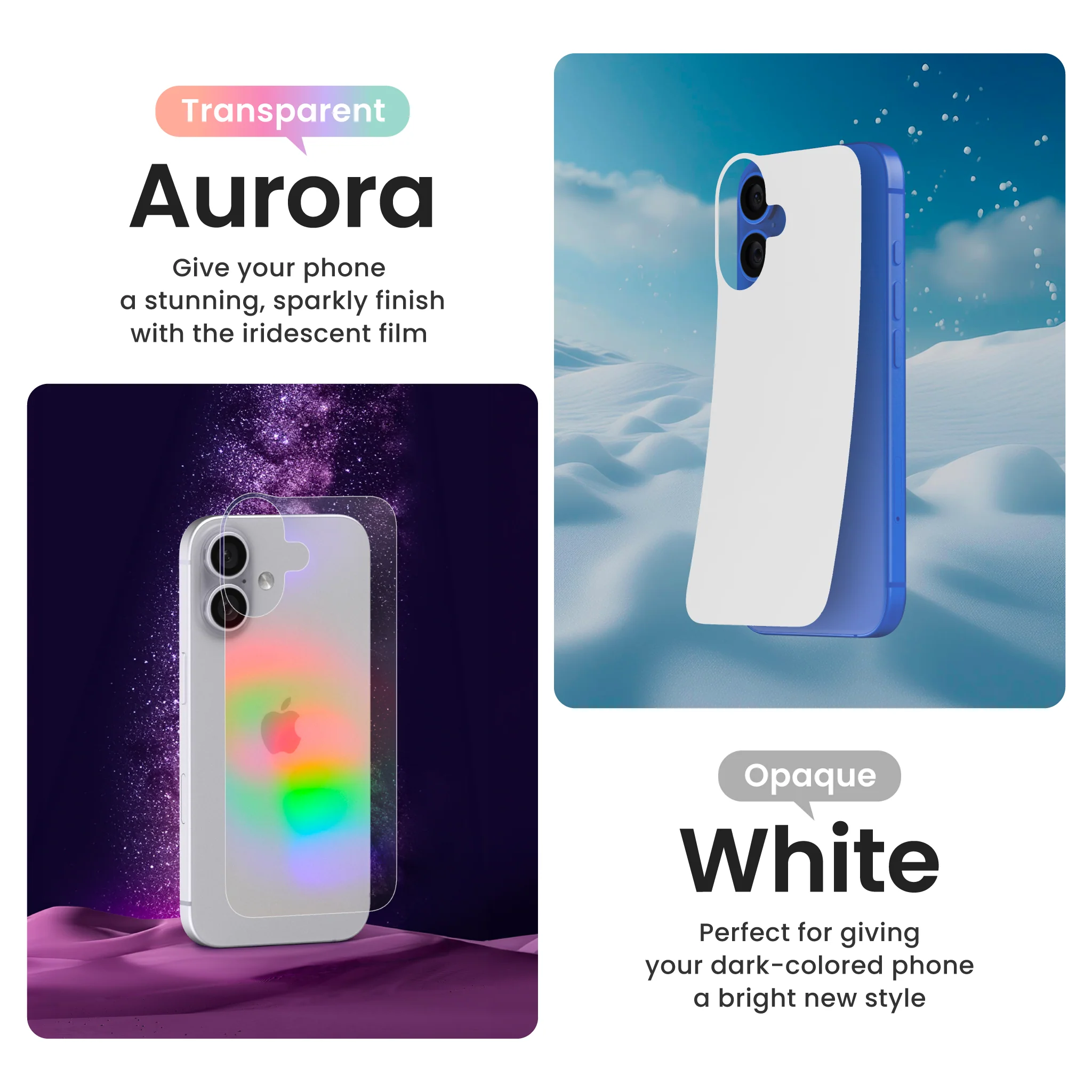 Inner Sheet White<b> iPhone 16 Plus </b> - Image 5