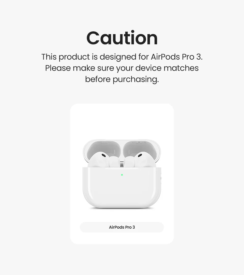 Look in Clear <b>for AirPods Pro 3</b> - Image 7
