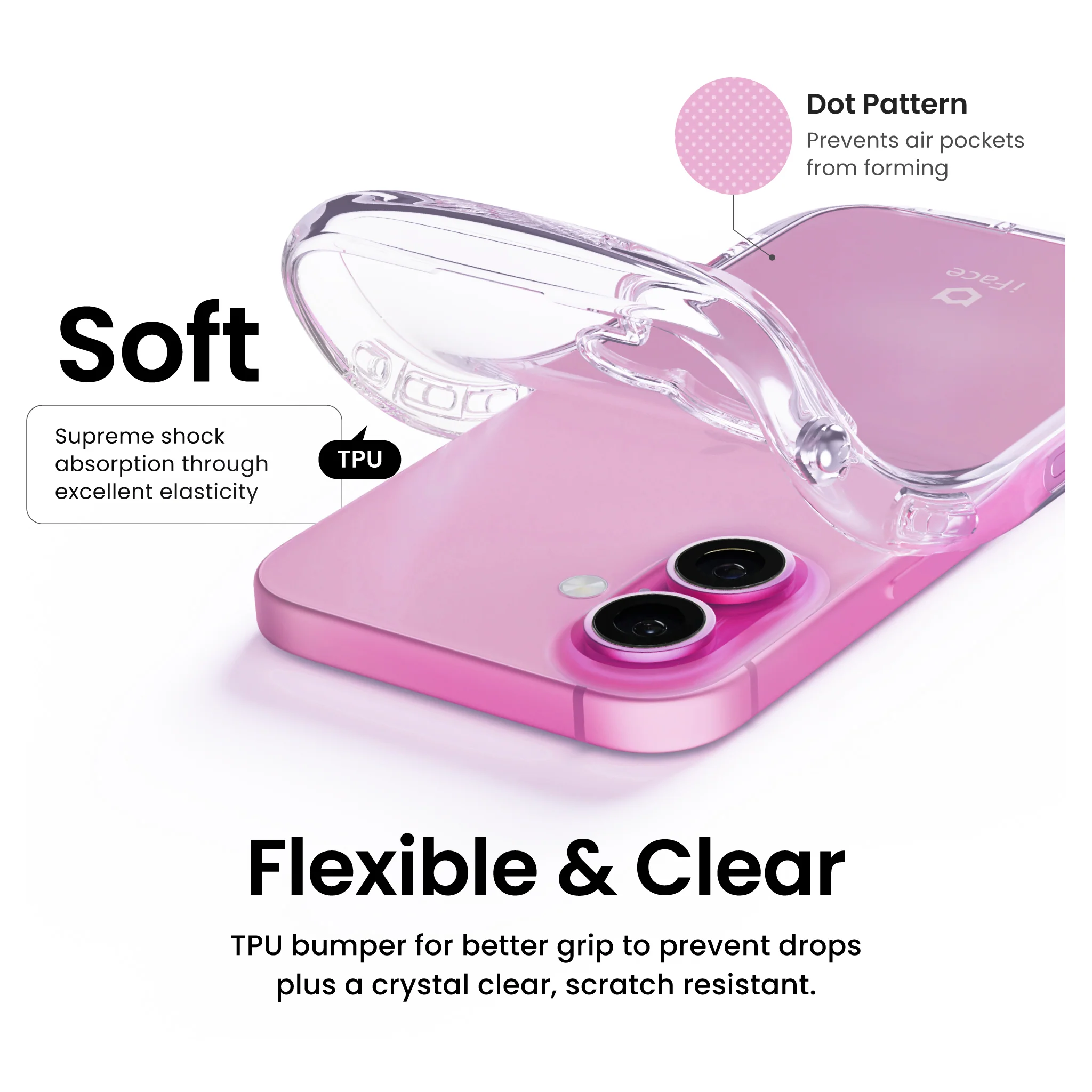 Look in Clear <b> iPhone 16 Plus <b> - Image 3