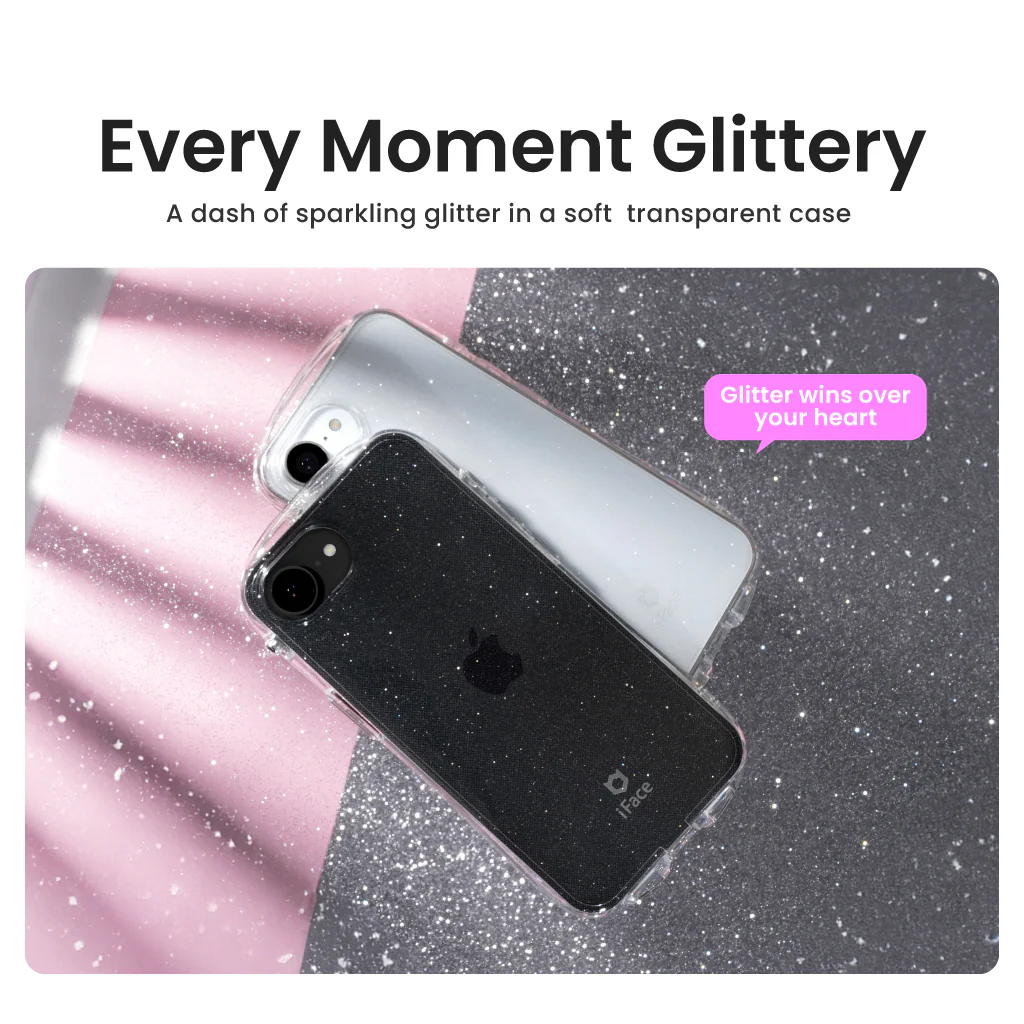 Look in Clear Glitter <b> iPhone 17e / 16e <b> - Image 4