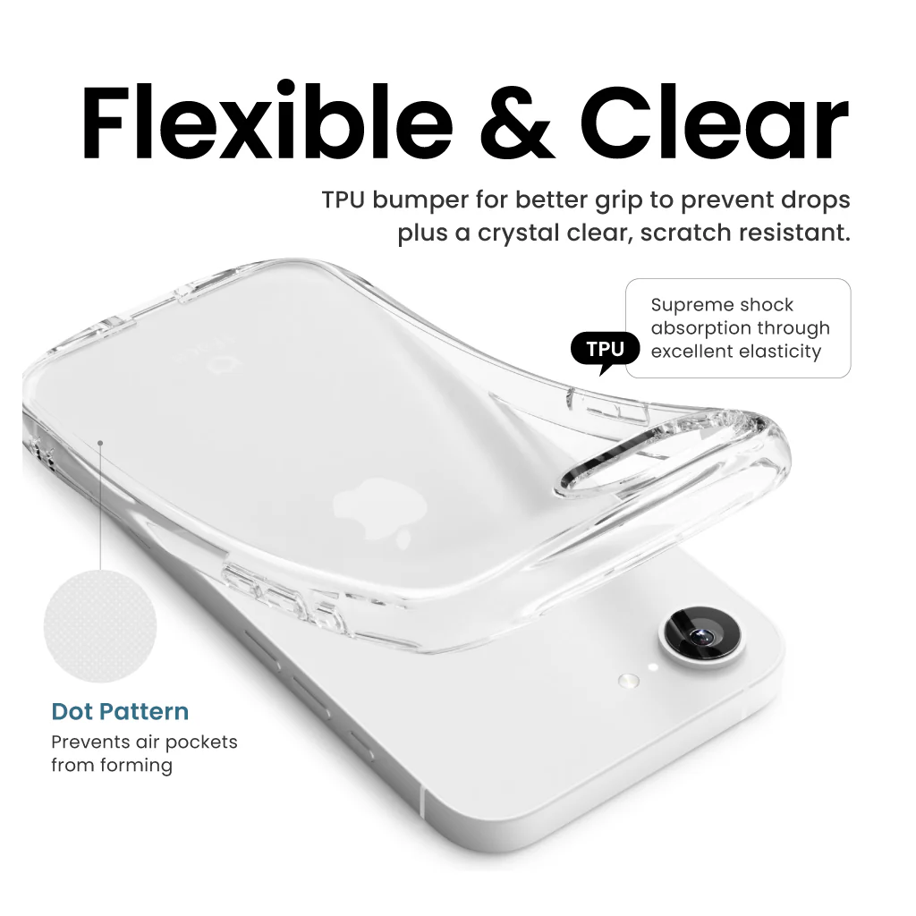 Look in Clear Glitter <b> iPhone 17e / 16e <b> - Image 5