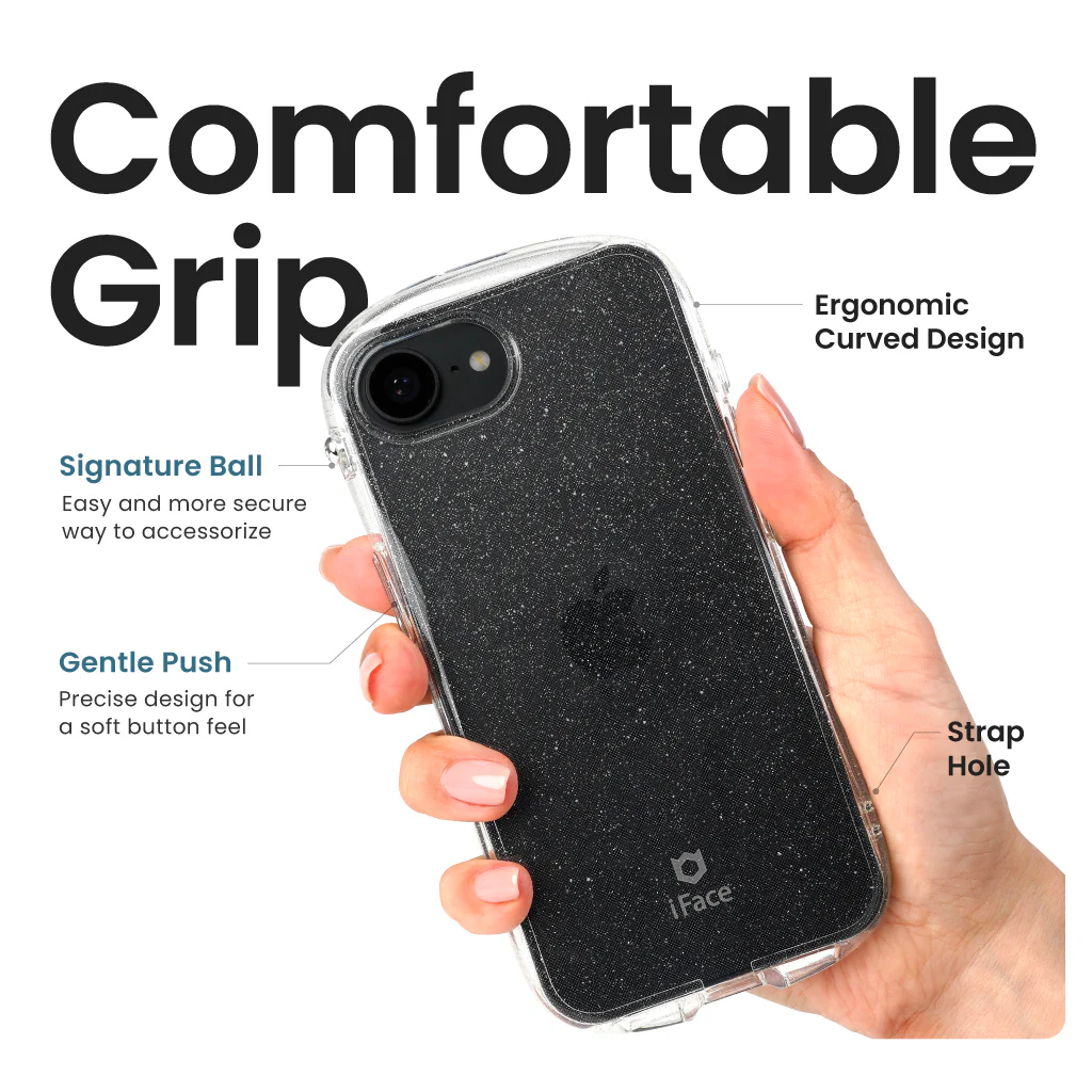 Look in Clear Glitter <b> iPhone 17e / 16e <b> - Image 6