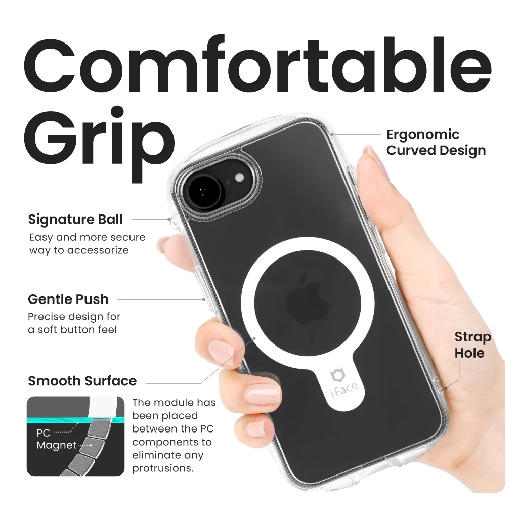 Look in Clear Hybrid MagSynq <b> iPhone 17e / 16e <b> - Image 4