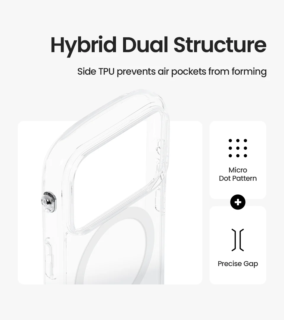 Look in Clear Hybrid MagSynq <b> iPhone 17 <b> - Image 6