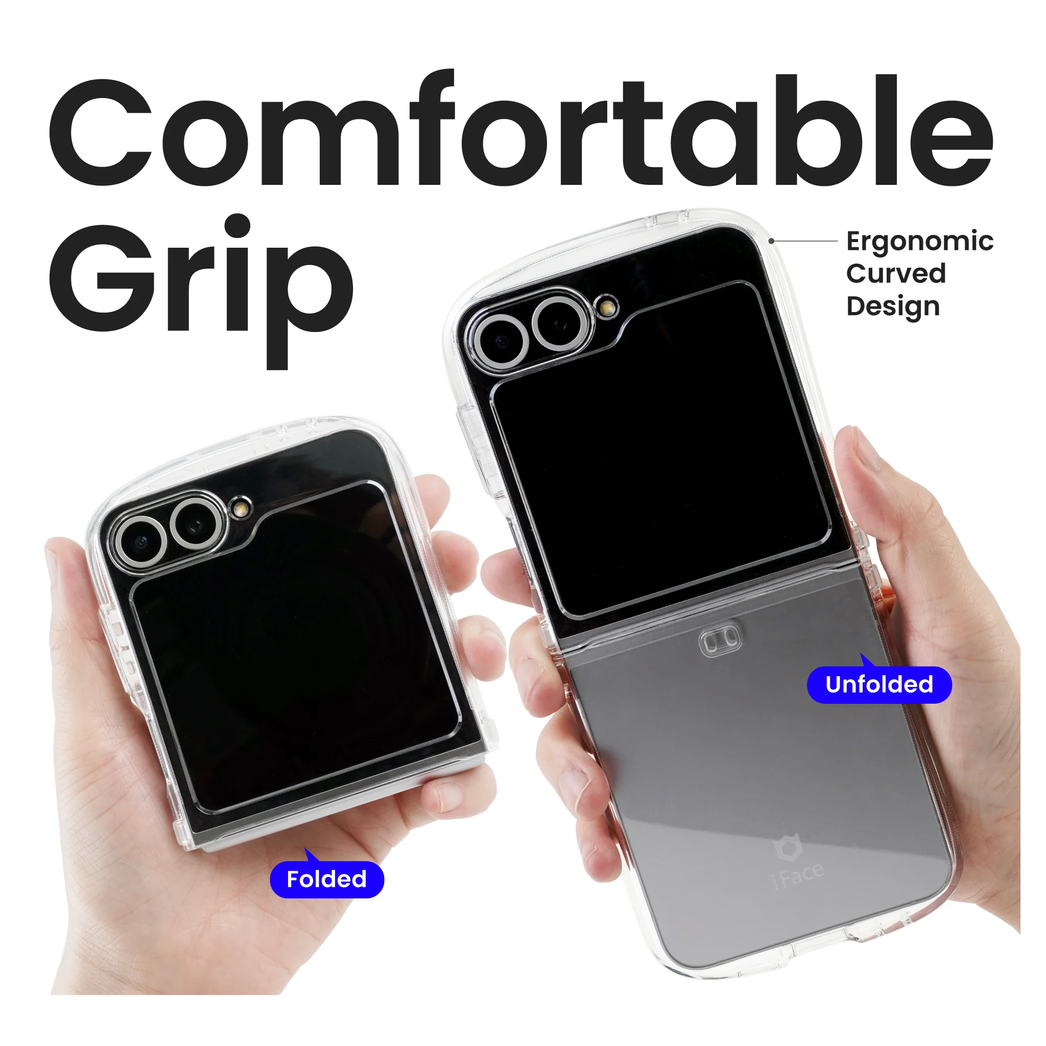 Look in Clear Hybrid Standard <b>for Galaxy Z Flip7 FE / Flip6</b> - Image 5