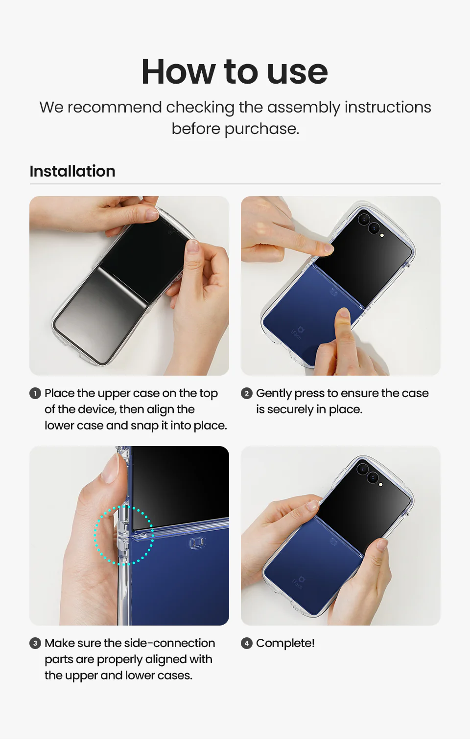 Look in Clear Hybrid Standard <b>for Galaxy Z Flip7</b> - Image 9