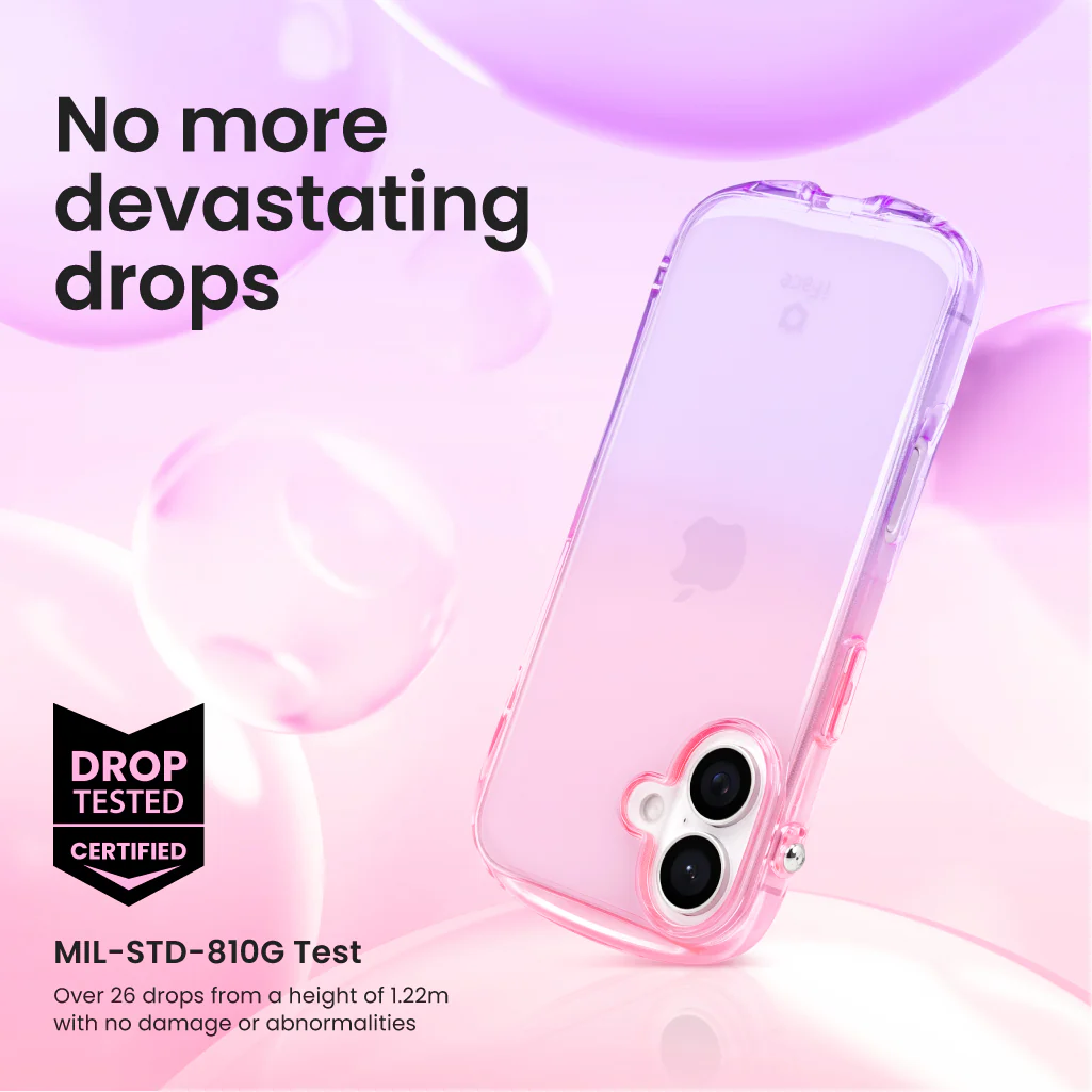 Look in Clear Lolly Peach / Sapphire <b> iPhone 15 / 14 / 13</b> - Image 4