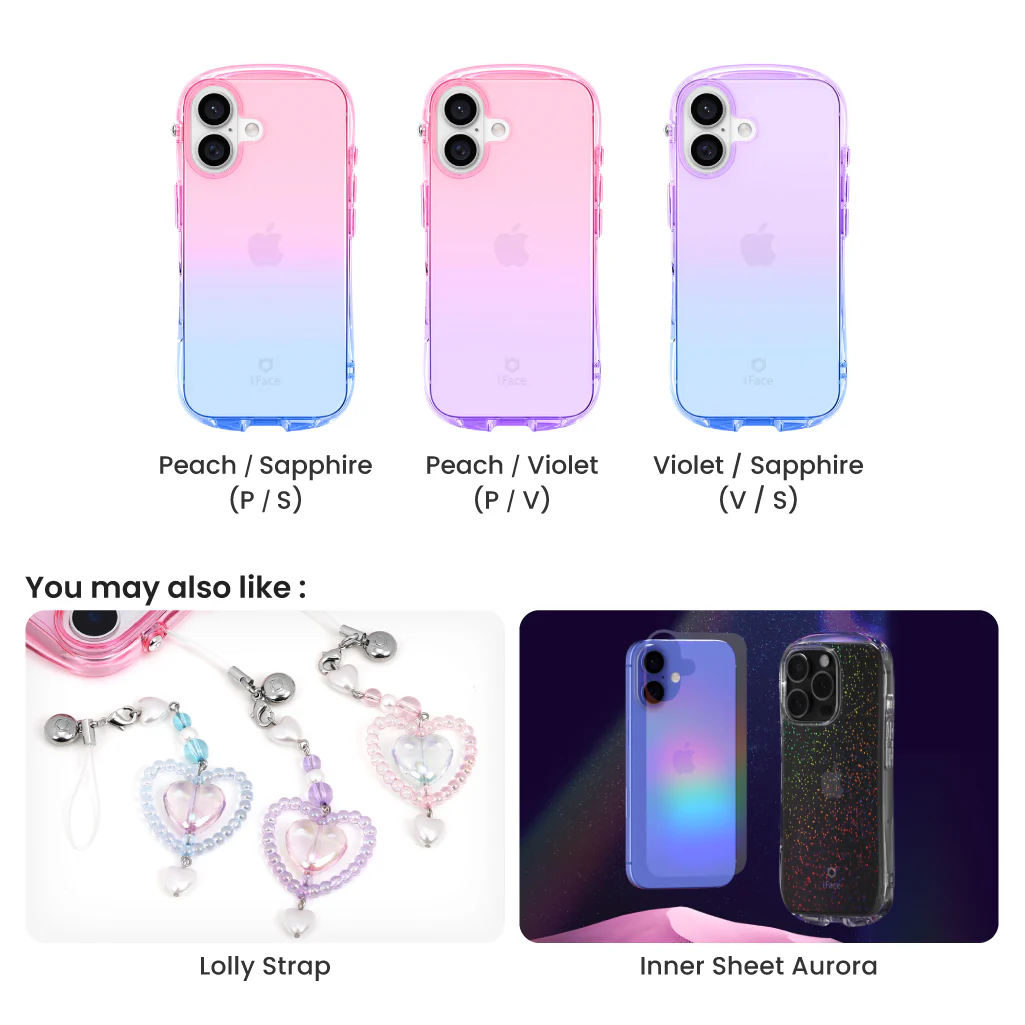 Look in Clear Lolly Peach / Violet <b>iPhone 16</b> - Image 8