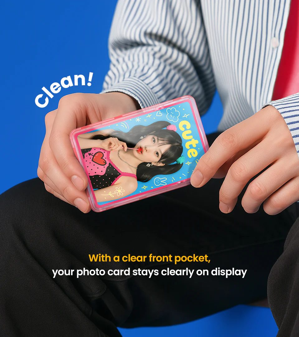 Magsynq Standard Card Wallet Clear <b> Clear Blue</b> - Image 6