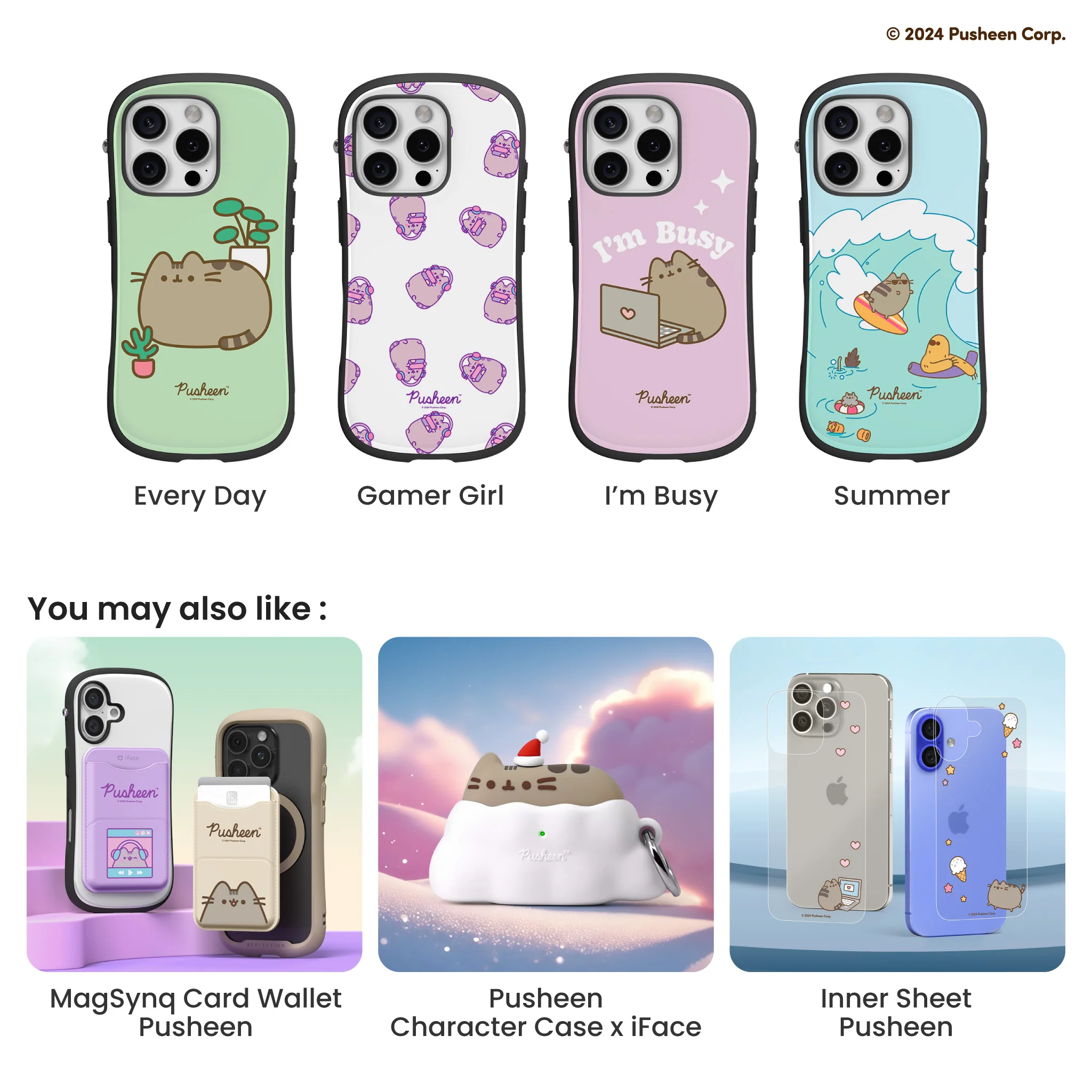 iFace x Pusheen First Class MagSynq <b> iPhone 16 Pro<b> - Image 10
