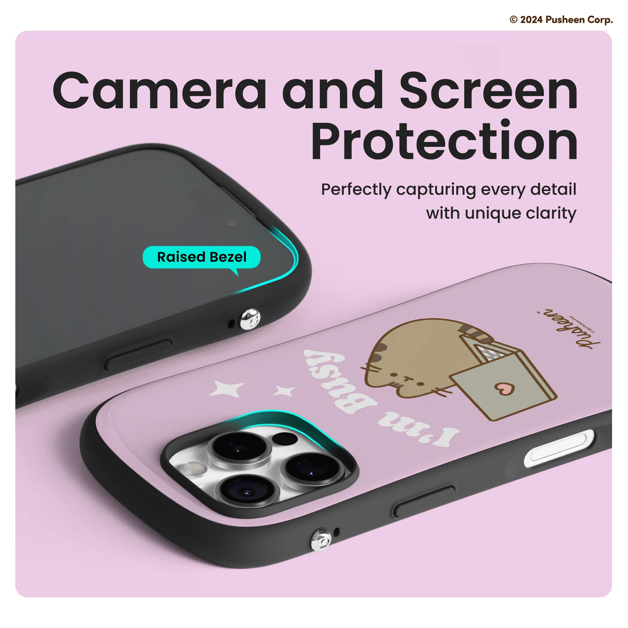 iFace x Pusheen First Class MagSynq <b> iPhone 16 Pro<b> - Image 9
