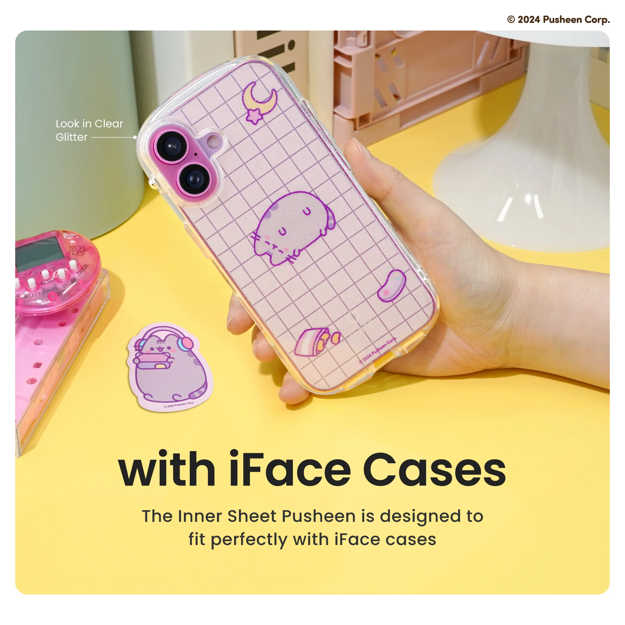 iFace x Pusheen Inner Sheet <b> iPhone 16 </b> - Image 9