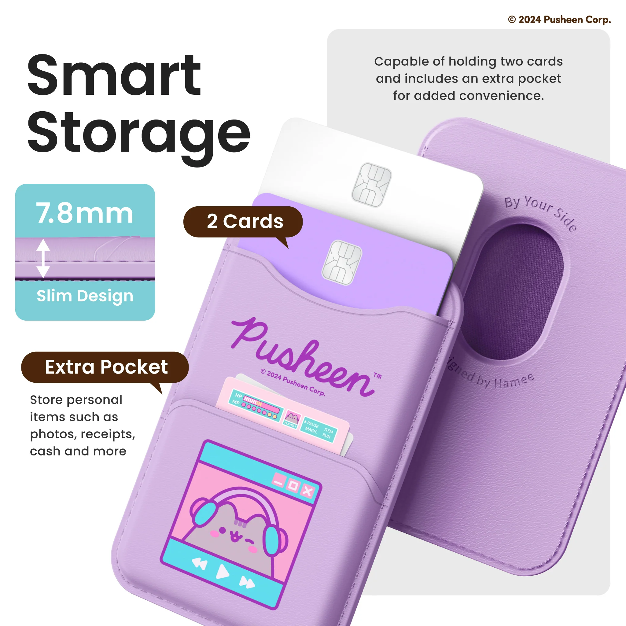 iFace x Pusheen MagSynq Card Wallet - Image 4