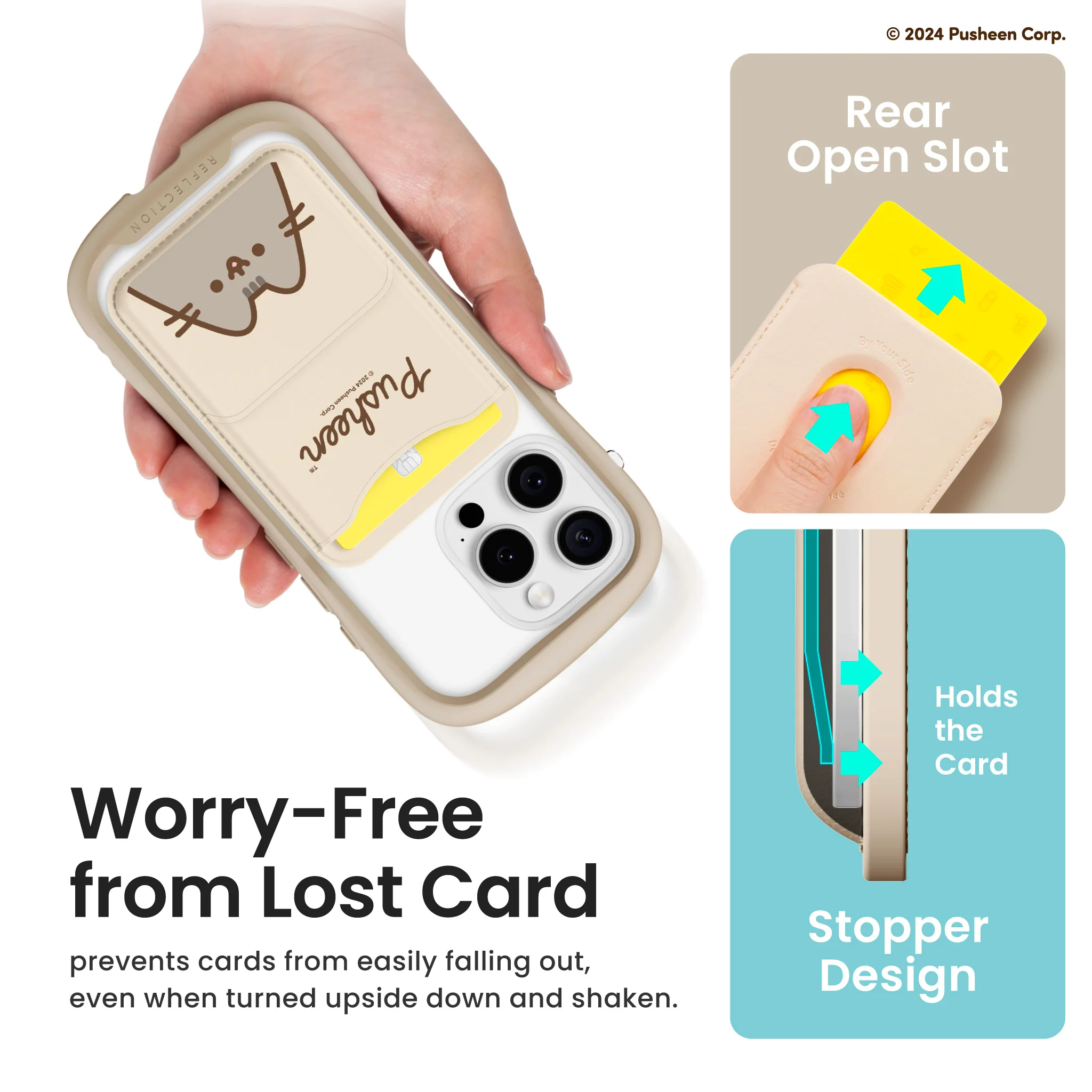 iFace x Pusheen MagSynq Card Wallet - Image 6