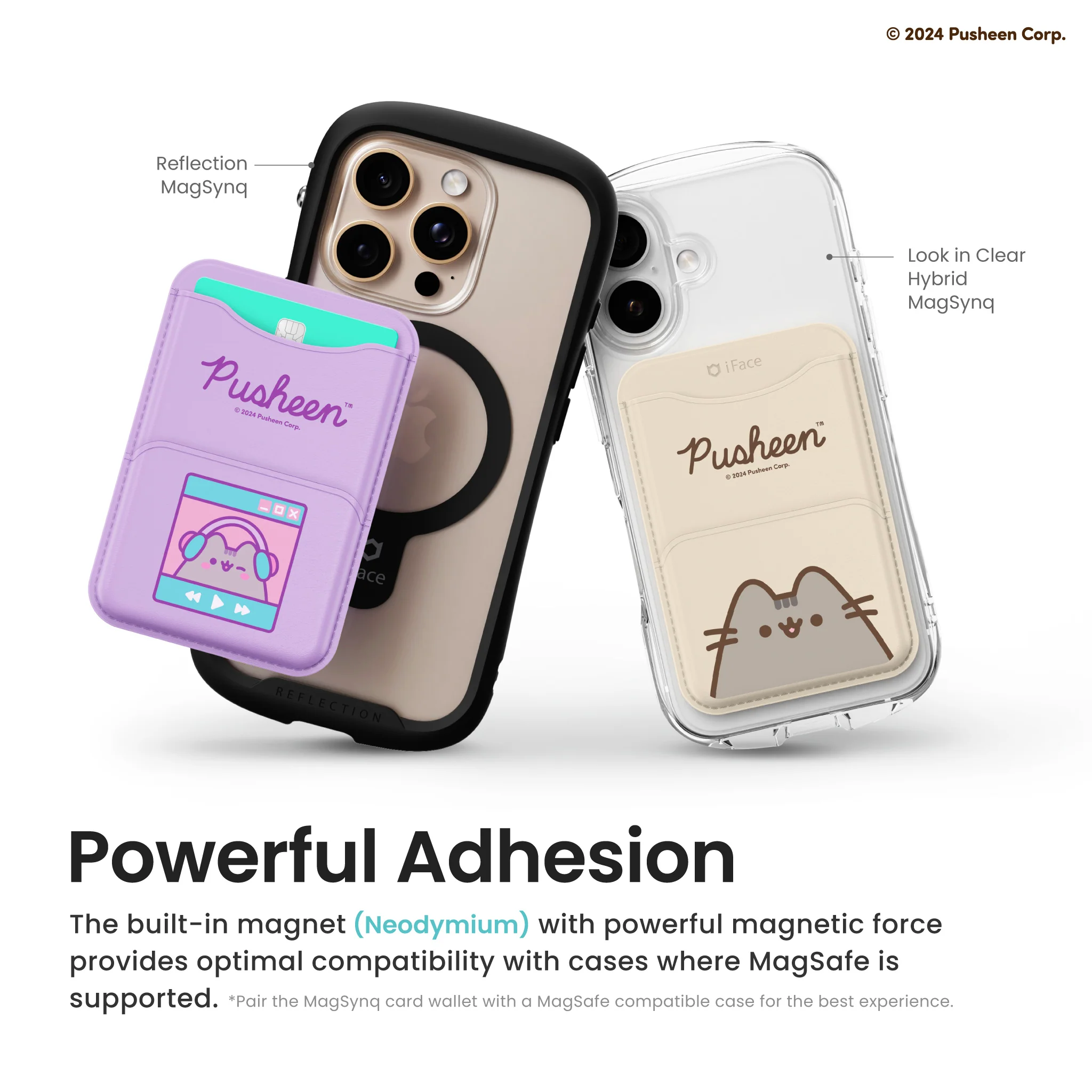 iFace x Pusheen MagSynq Card Wallet - Image 7
