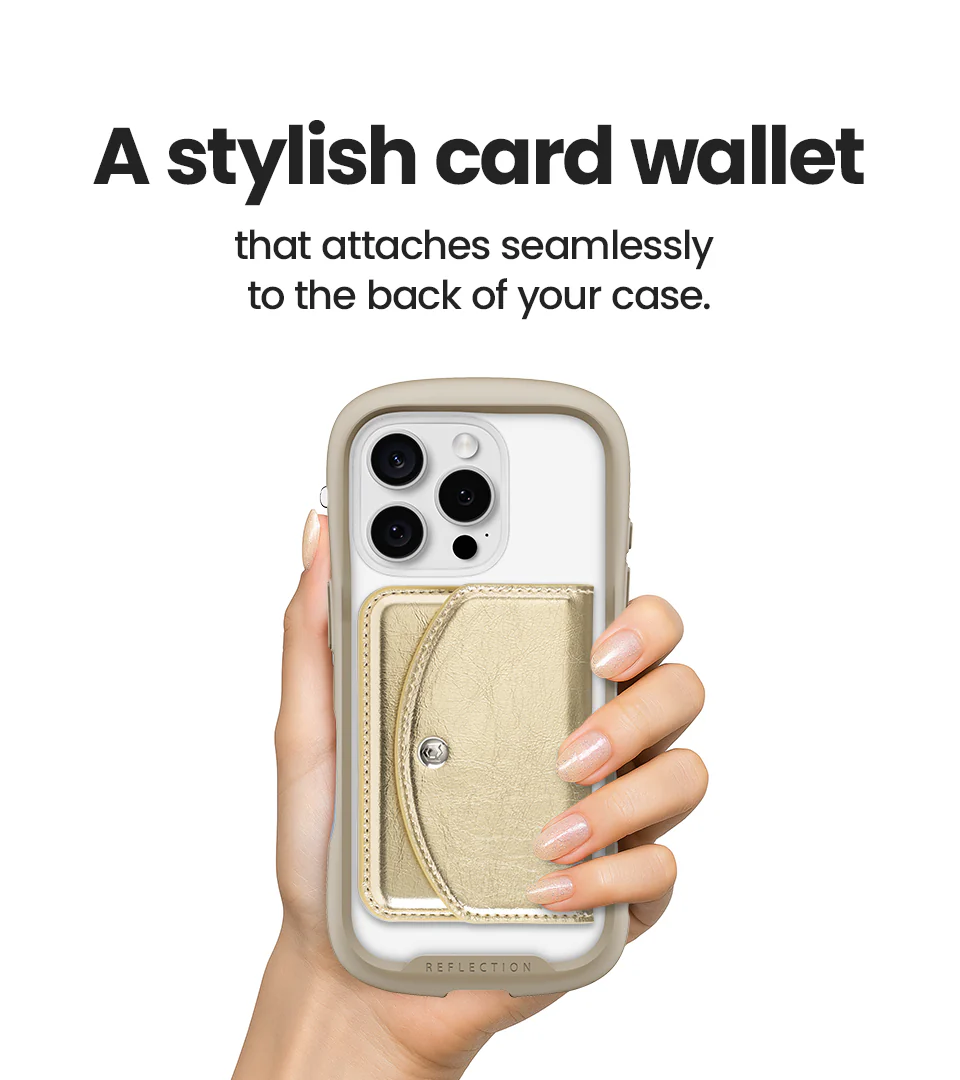 Side Flap Card Wallet <b> Aurora Silver </b> - Image 3